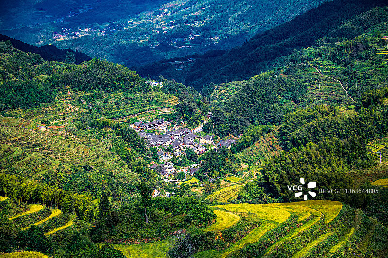 云和梯田图片素材