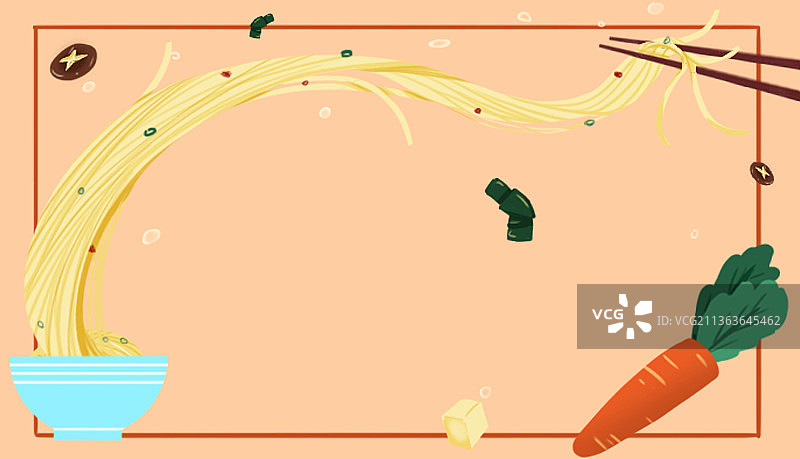 食物边框图片素材