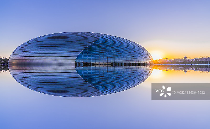 国家大剧院 中国 北京图片素材