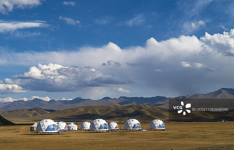 新疆巴音郭椤：草原风光图片素材