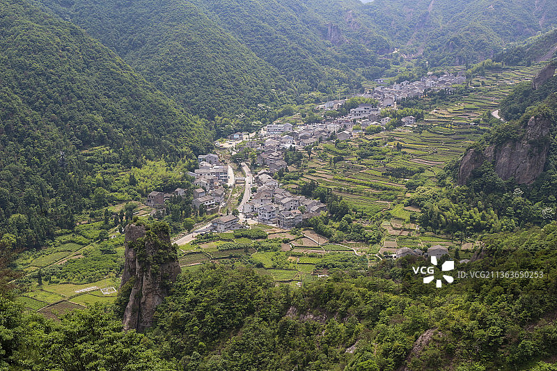 中国浙江温州雁荡山风光图片素材