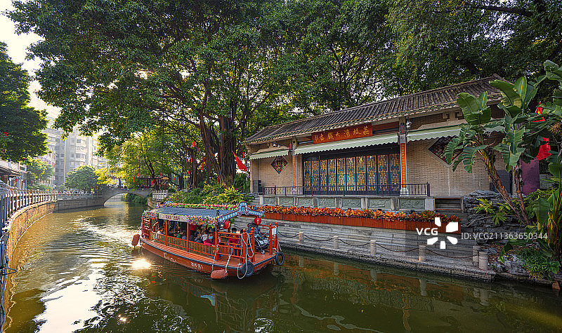 广州荔枝湾图片素材