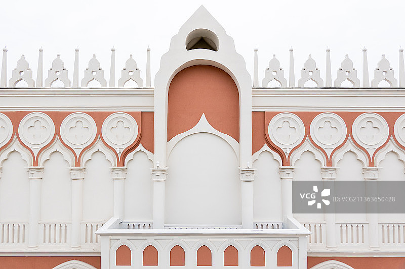 上海佛罗伦萨小镇建筑结构图片素材