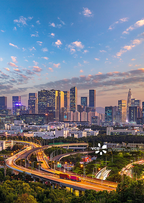 深圳城市建筑风光图片素材