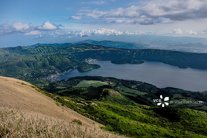 日本芦之湖九头龙神社风景图片素材