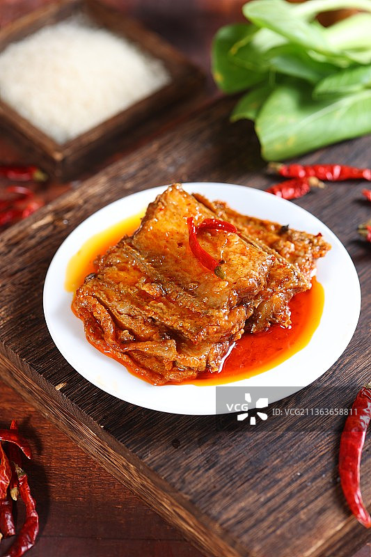 麻辣带鱼美味食品海鲜食品图片素材