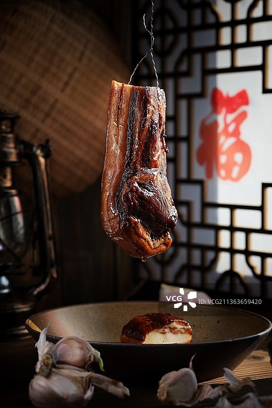 新年腊肉图片素材