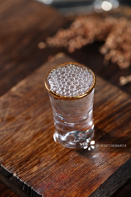 白酒酒花特写图片素材