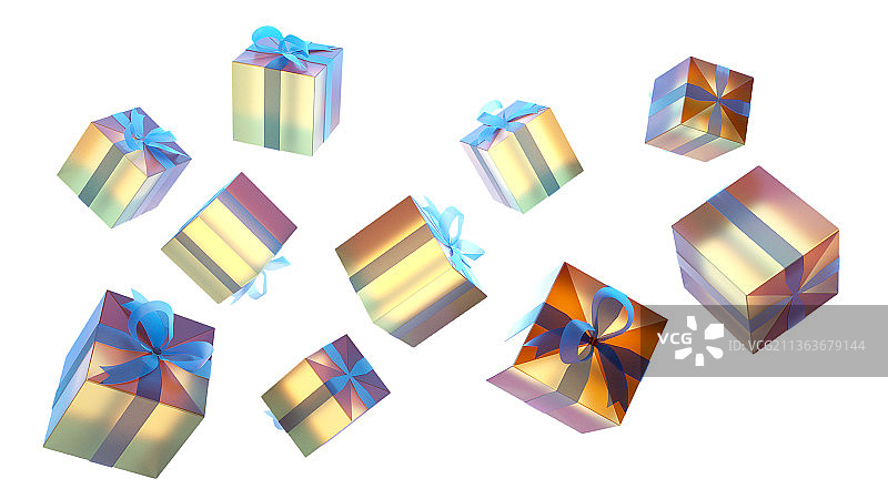 透明礼盒图片素材