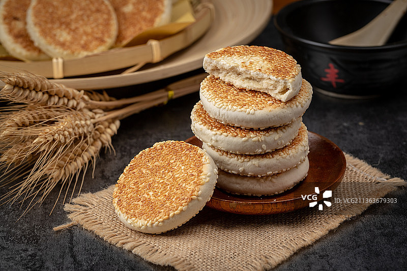 湖北传统糕点图片素材