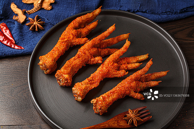 湖南超辣凤爪图片素材