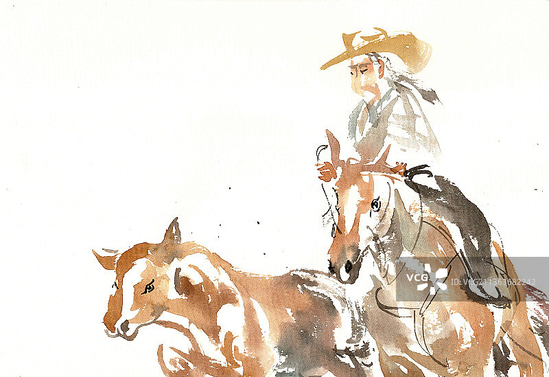 驯马的人图片素材