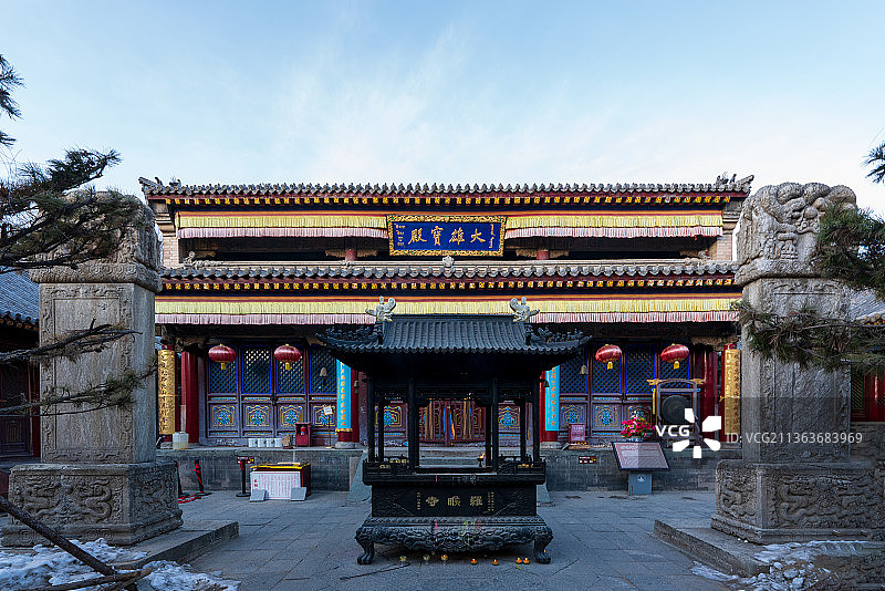 佛教圣地五台山图片素材