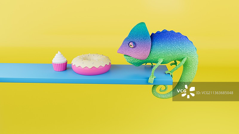 变色龙图片素材