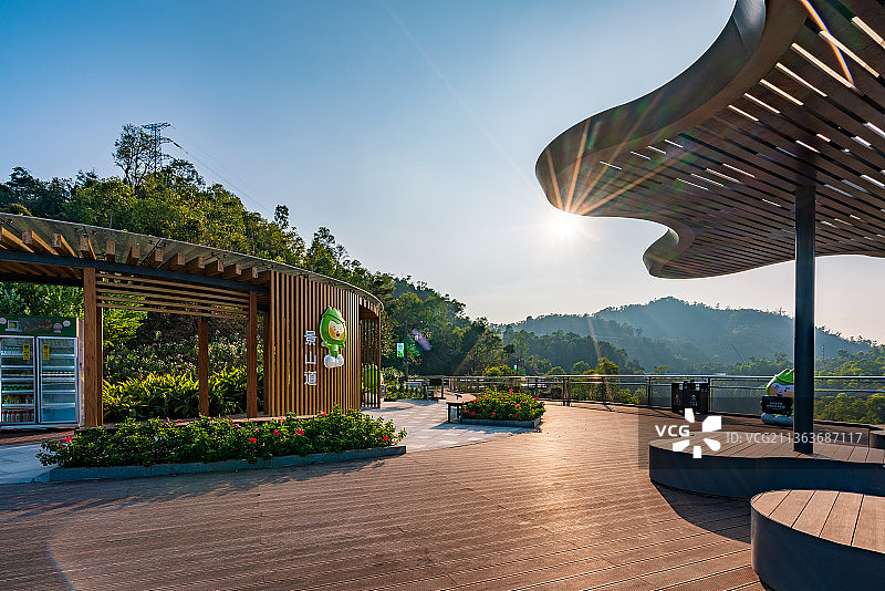 珠海景山道观海段平台图片素材