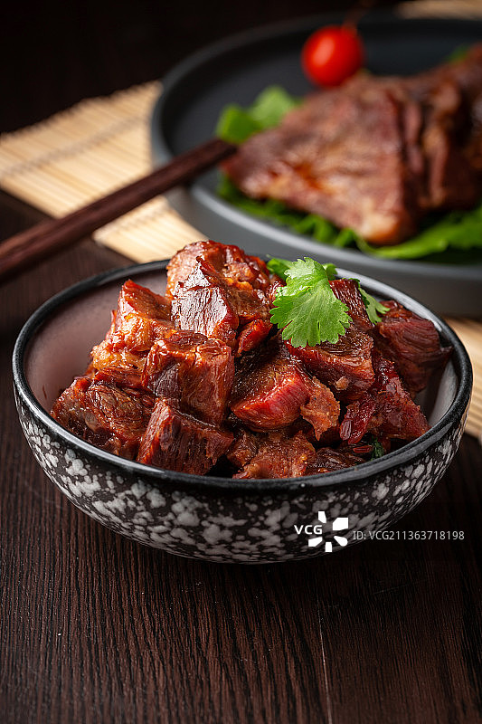 熟食酱牛肉图片素材