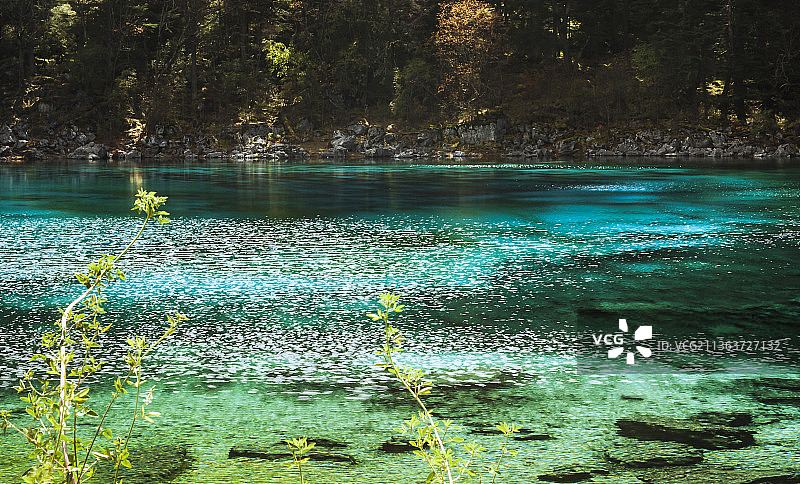 国家重点风景名胜世界自然遗产九寨沟图片素材