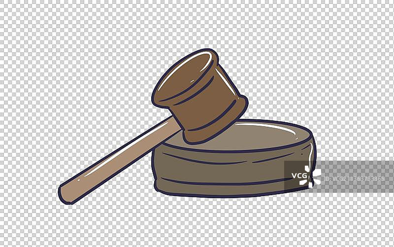 元素：拍卖槌图片素材