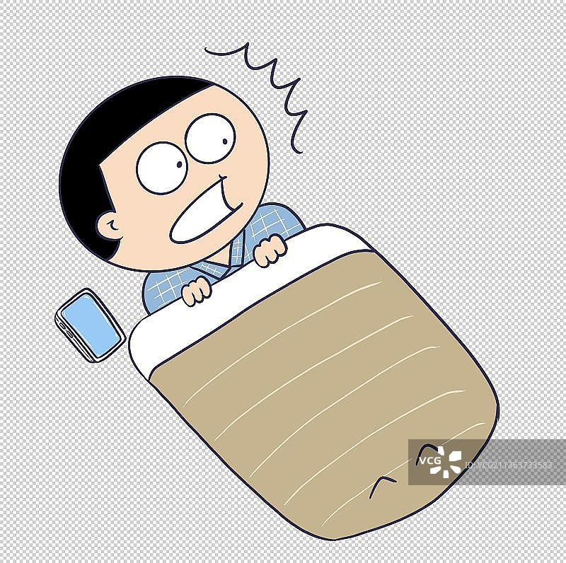 元素：惊醒的人物图片素材