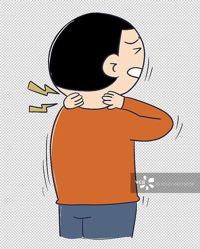 元素：颈椎病图片素材