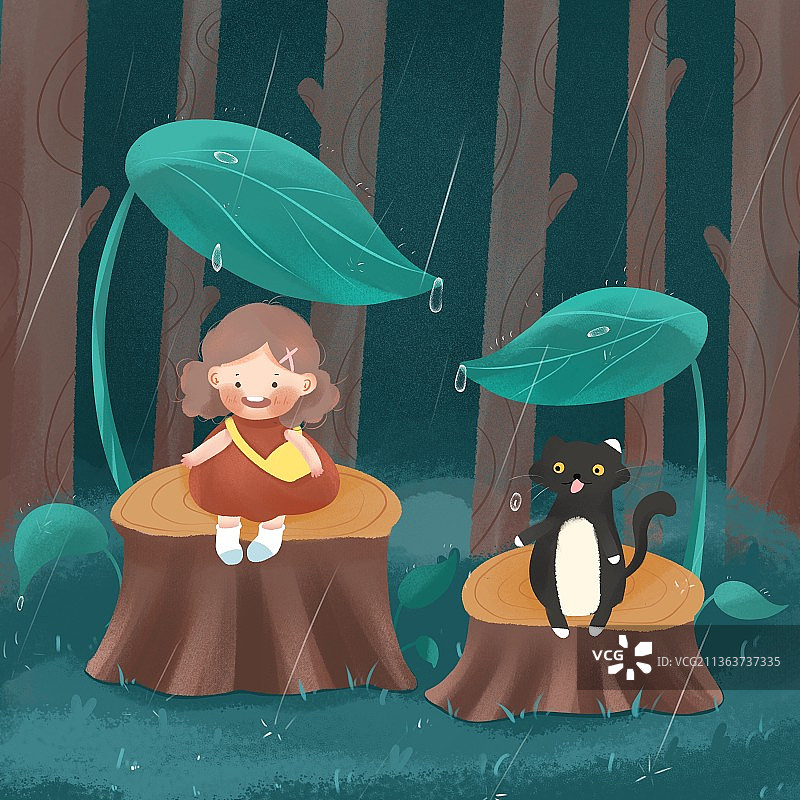 扁平插画图片素材