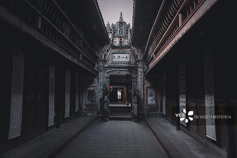 元通古镇图片素材