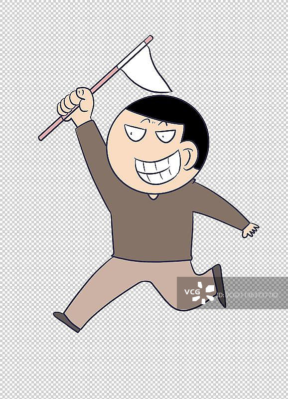 元素：黑导游图片素材