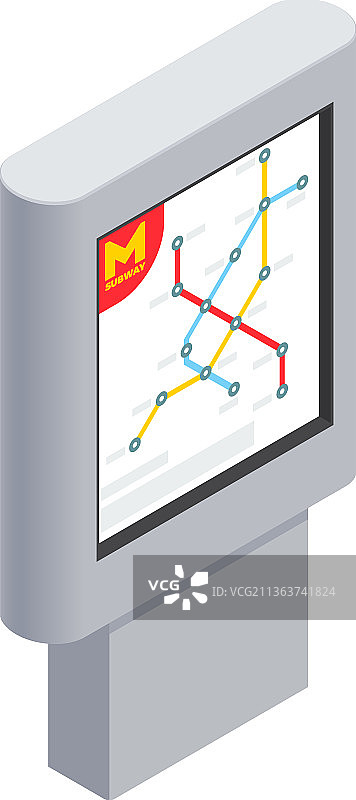 地铁线路地图组合图片素材