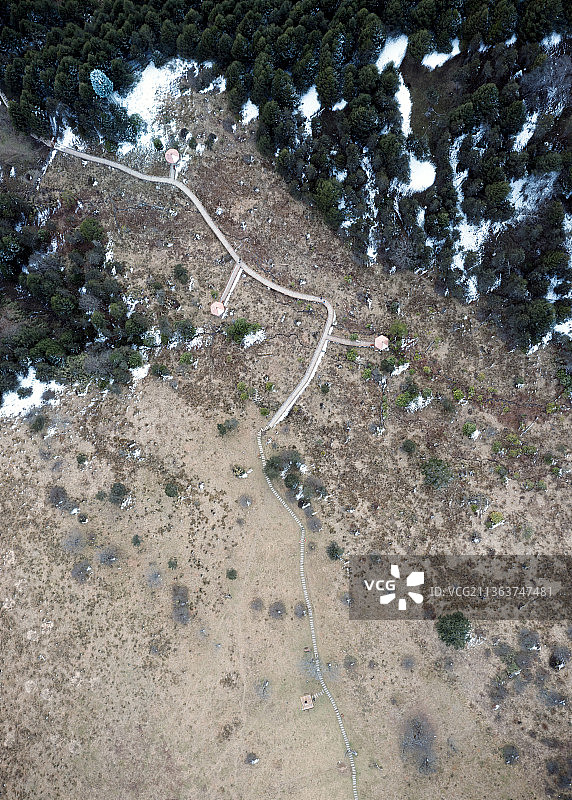 冬季神木垒图片素材