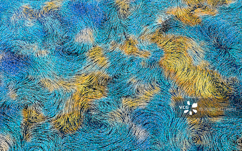 流动抽象的粒子3D渲染图片素材