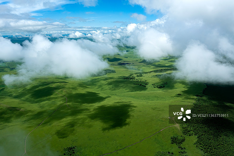 天边草原_乌拉盖图片素材