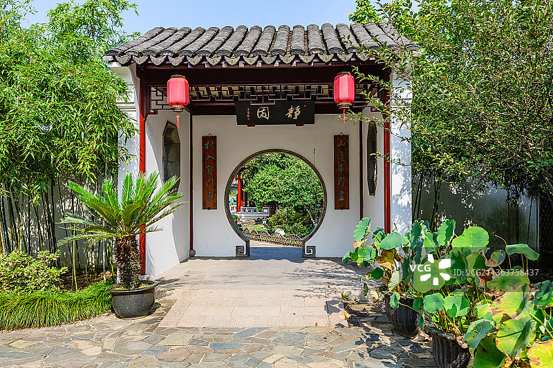江苏苏州常熟曾赵园图片素材