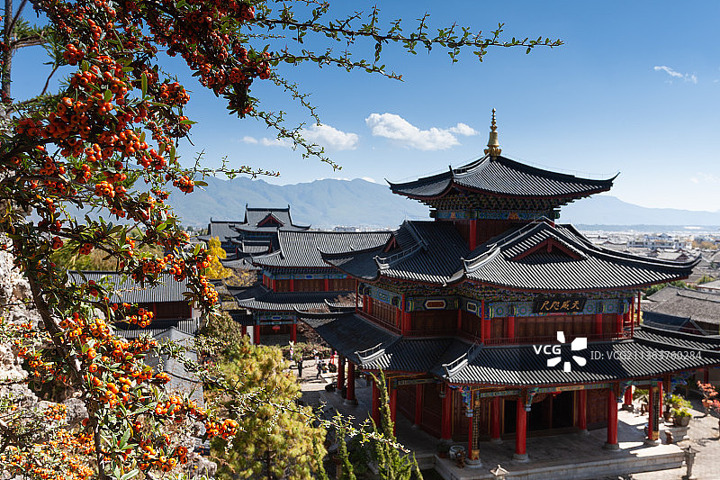 丽江沐王府图片素材