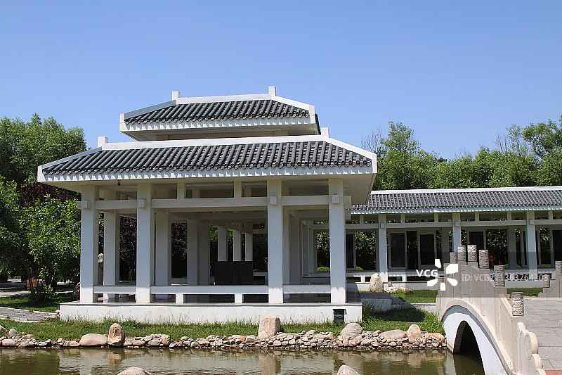 河北省唐山市乐亭县李大钊纪念馆风光图片素材