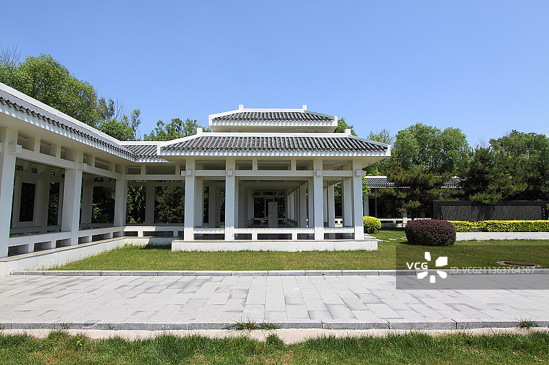 河北省唐山市乐亭县李大钊纪念馆风光图片素材