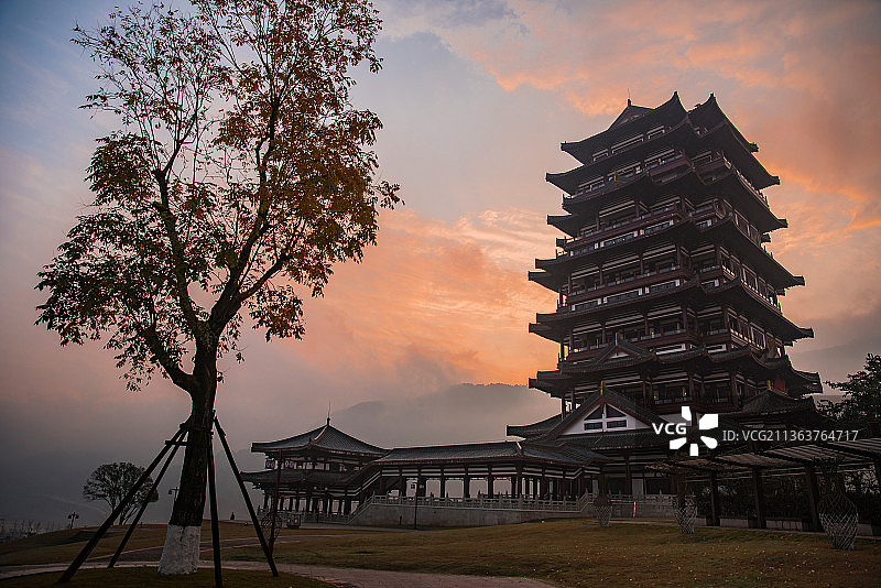 宜宾东楼图片素材