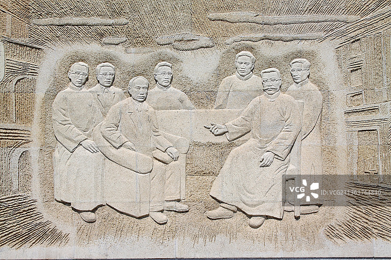 河北省唐山市乐亭县李大钊纪念馆风光图片素材