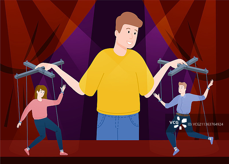 精神操纵合成图片素材