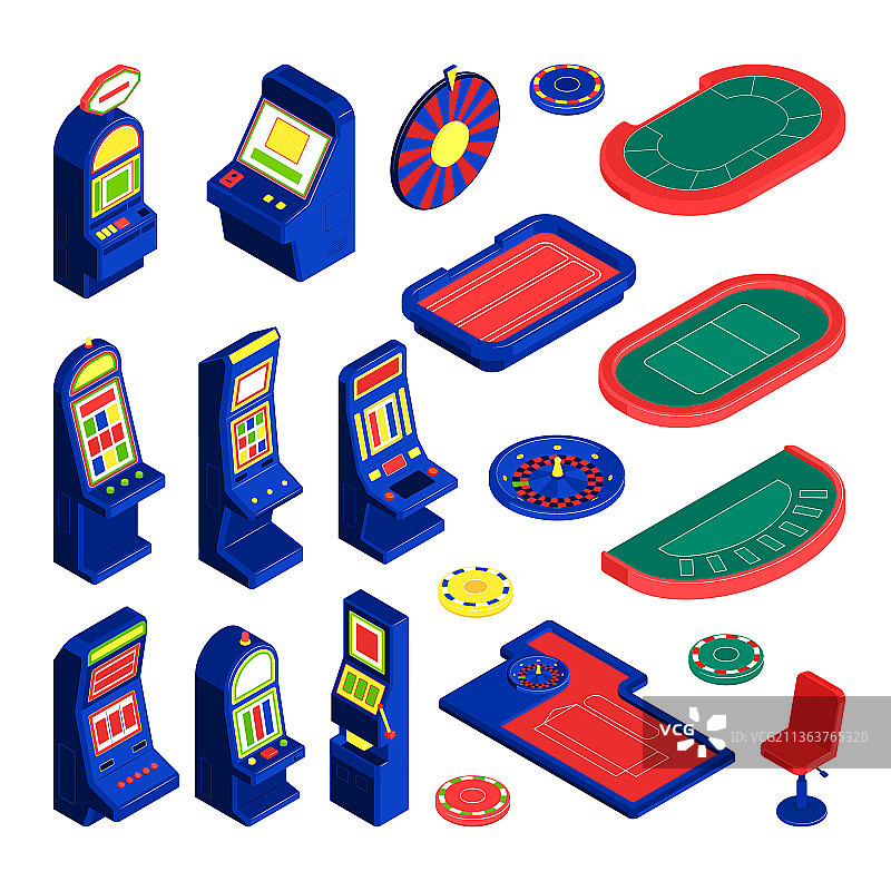 2.5D赌场合集图片素材