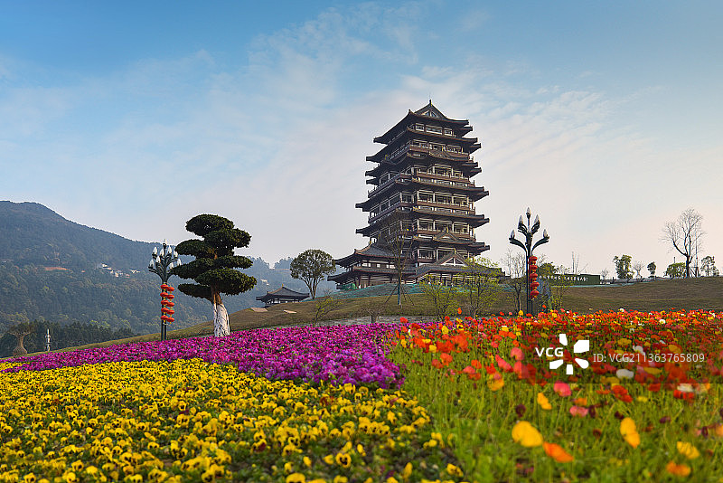 宜宾东楼图片素材