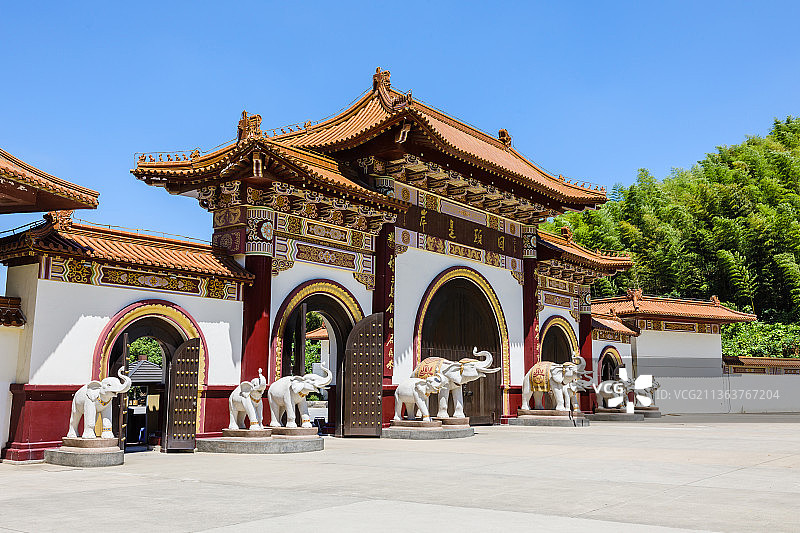 江苏无锡宜兴大觉寺图片素材