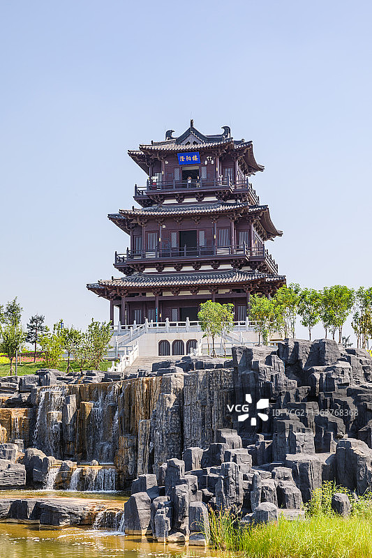 河北衡水河北省园林博览园图片素材