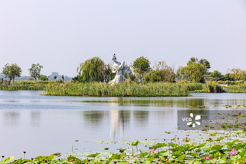 河北衡水衡水湖图片素材