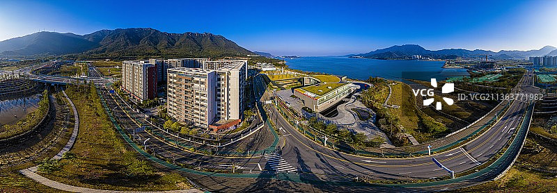 俯瞰坝光湾图片素材