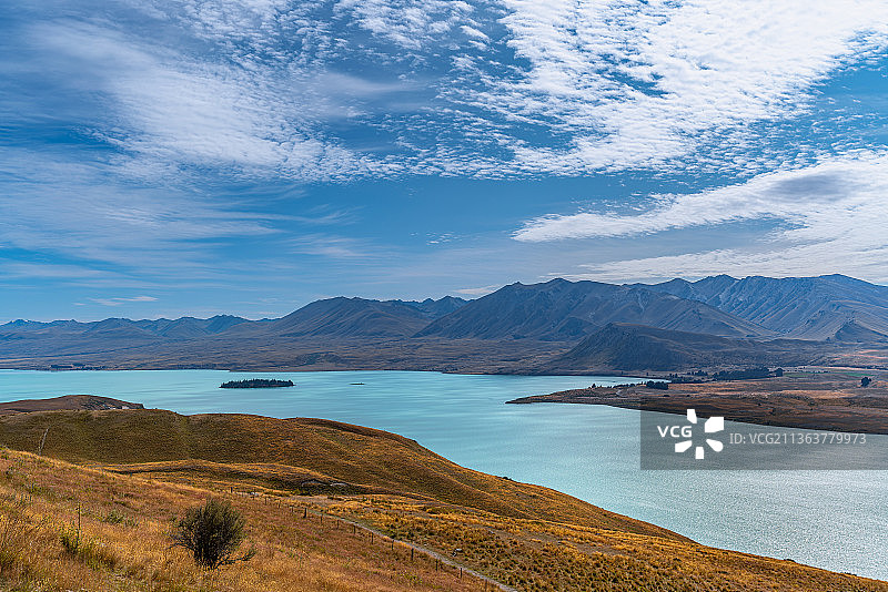 蓝天 白云 湖 自然 风景 旅行图片素材