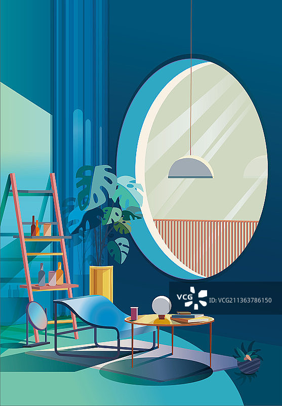 扁平生活图片素材