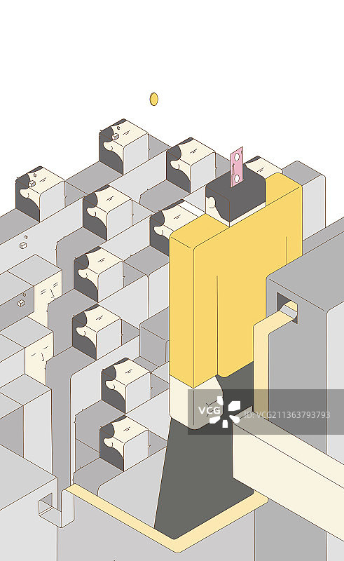 金融商业钱传销答案币货币区块链NFT复制工作压力竞争内卷图片素材