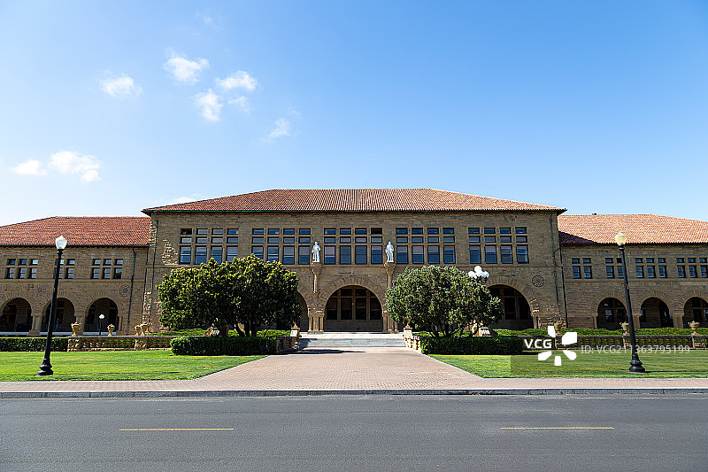美国加州旧金山斯坦福大学建筑风光图片素材