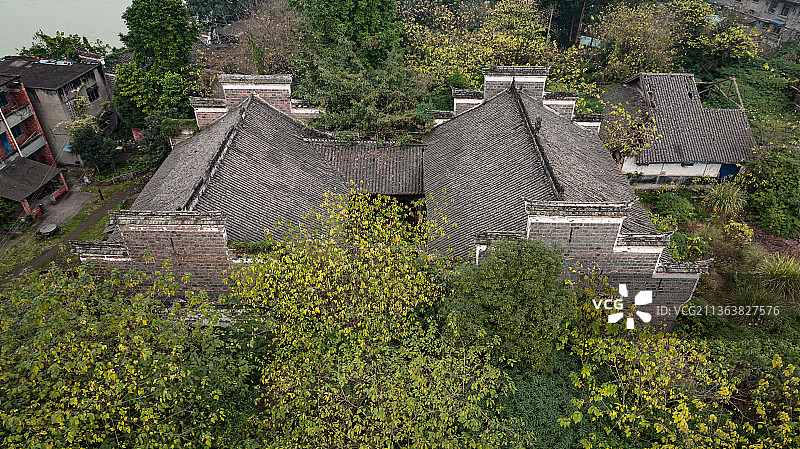 五通桥道士观图片素材