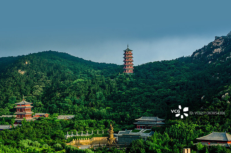 山东威海赤山风光图片素材